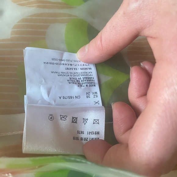 Miu miu abstract pattern raincoat - Picture 4 of 5